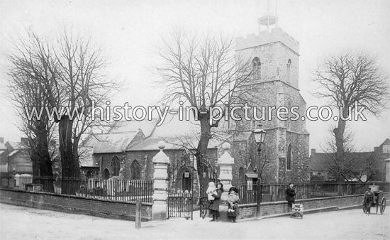 St Mary's Church, Wivenhoe, Essex. c.1915